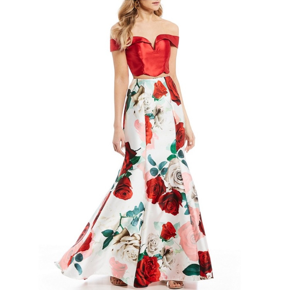 Rose Prom Dress